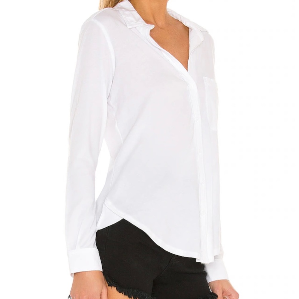 Light weight jersey collared shirt- Lulu’s
